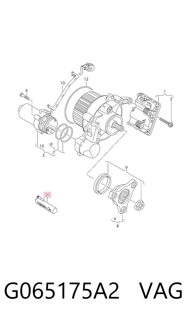 Olej przekładniowy G065175A2 VAG