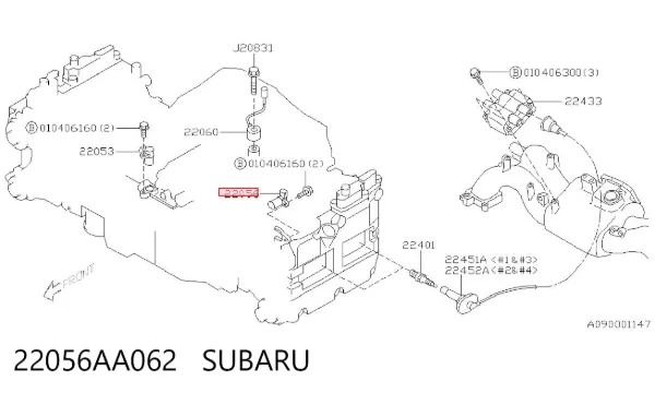 Czujnik położenia wałka rozrządu 22056AA062 Subaru
