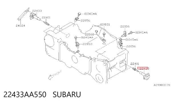 Cewka zapłonowa 22433AA550 Subaru