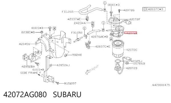  42072AG080 Subaru