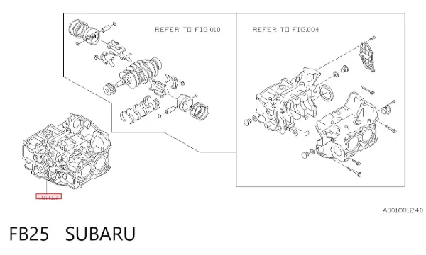 Silnik w komplecie Subaru Forester IV