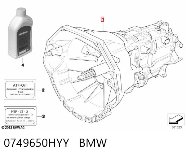 Mechaniczna skrzynia biegów w komplecie BMW 5 E34