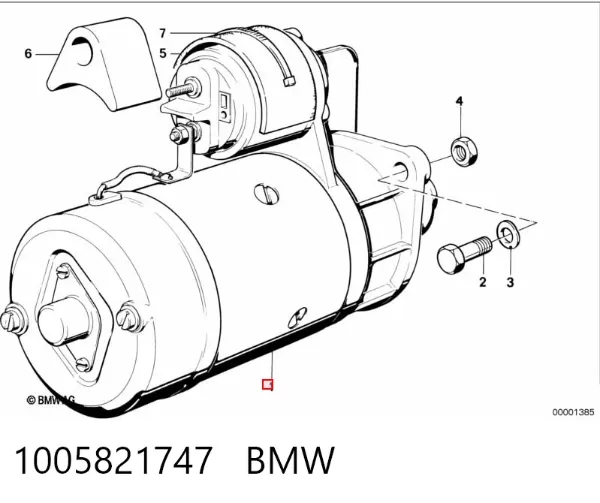 Rozrusznik 1005821747 BMW