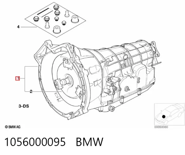 Automatyczna skrzynia biegów, kompletna BMW 5 E34
