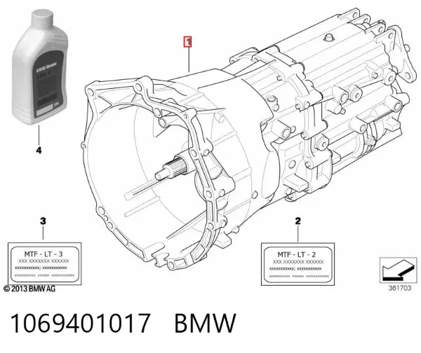 Mechaniczna skrzynia biegów w komplecie BMW 3 E46