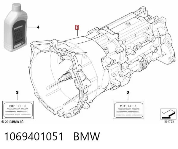 Mechaniczna skrzynia biegów w komplecie BMW X3 E83