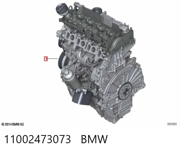 Silnik w komplecie BMW 5 F10
