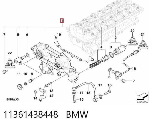 Regulator faz rozrządu 11361438448 BMW