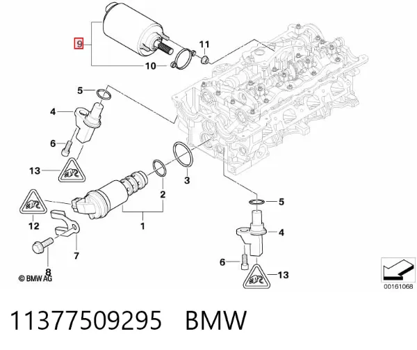 Regulator biegu jałowego 11377509295 BMW