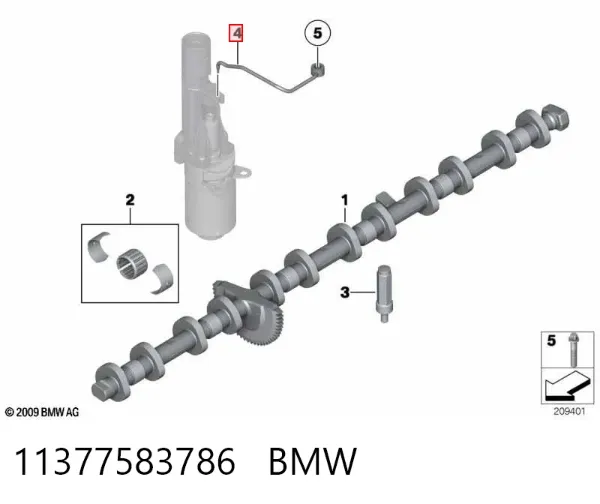 Filtr oleju 11377583786 BMW