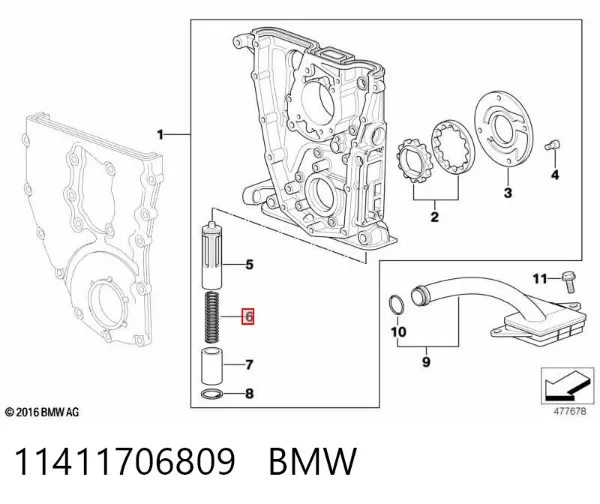  11411706809 BMW