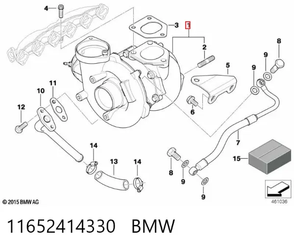 Turbina 11652414330 BMW
