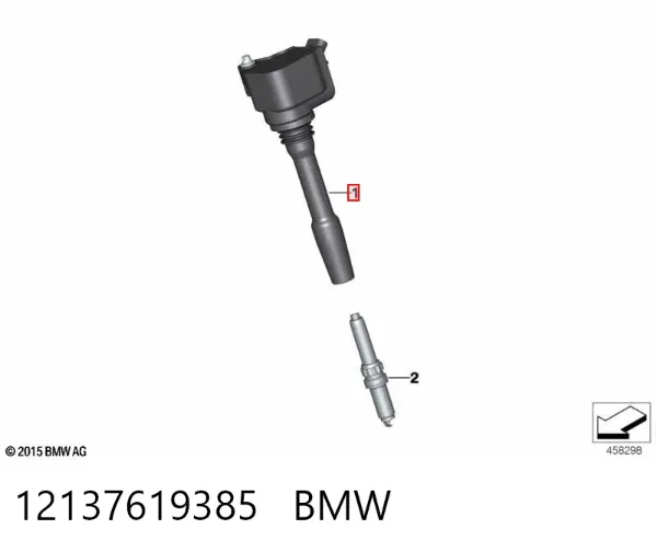 Cewka zapłonowa 12137619385 BMW