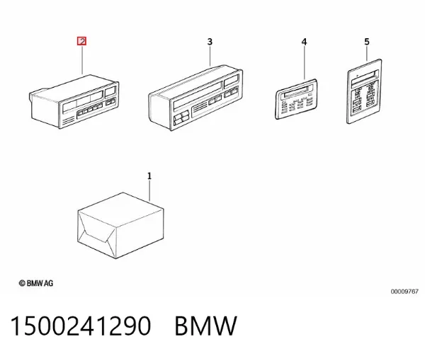 Sterownik trybów ogrzewania/klimatyzacji BMW 3 E36