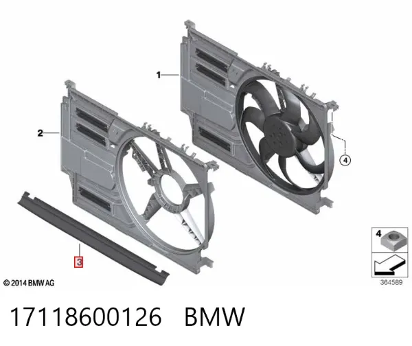  17118600126 BMW