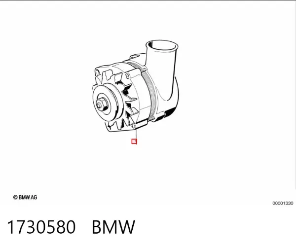 Alternator 1730580 BMW