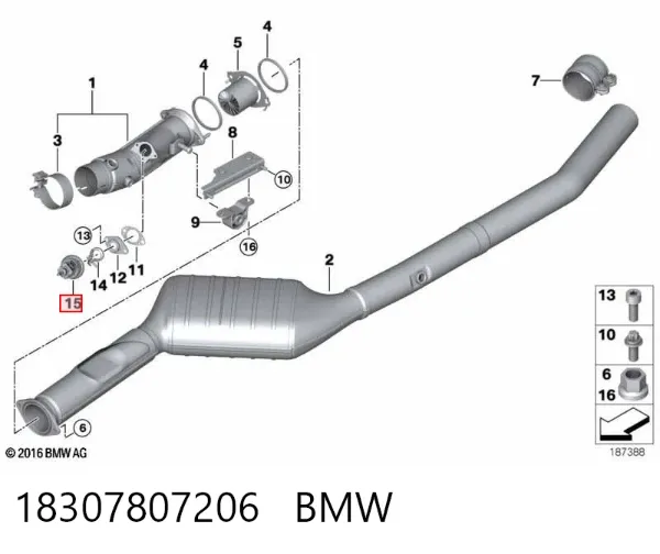 Wtryskiwacz AD BLUE 18307807206 BMW