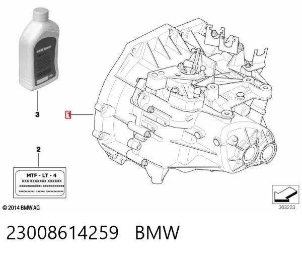 Mechaniczna skrzynia biegów w komplecie Mini Clubman I