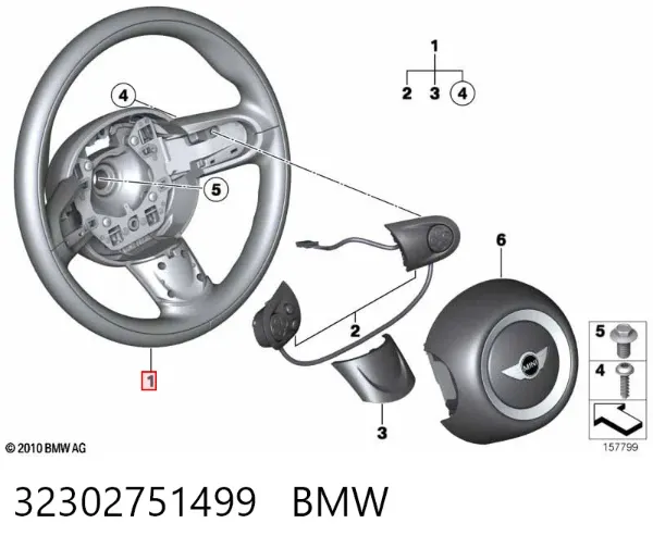 Kierownica Mini Clubman I