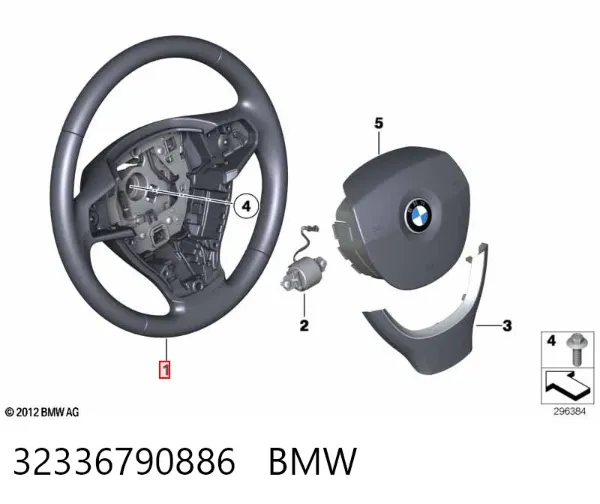 Kierownica BMW 5 F10