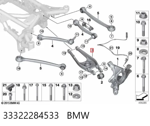 33322284533 BMW
