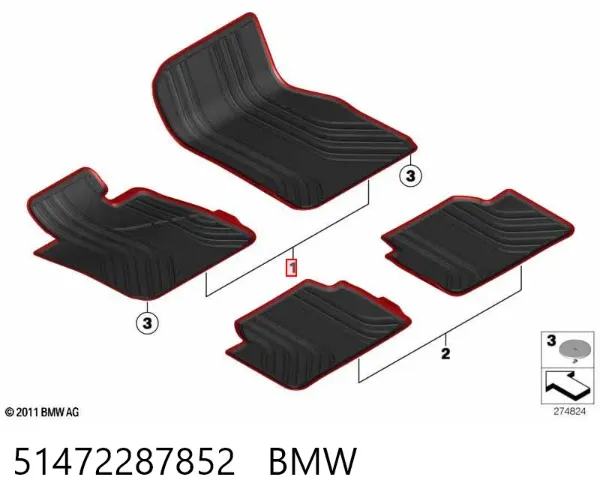  51472287852 BMW
