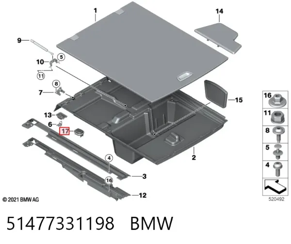  51477331198 BMW