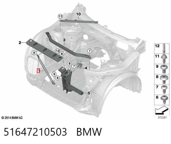  51647210503 BMW