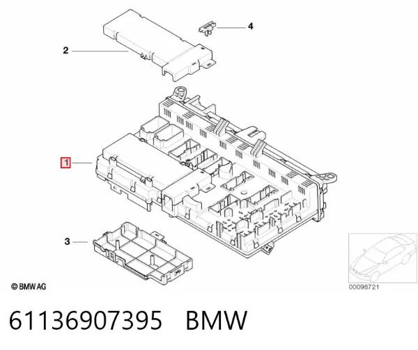 Skrzynka bezpieczników BMW X5 E53