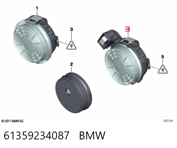 Czujnik deszczu 61359234087 BMW