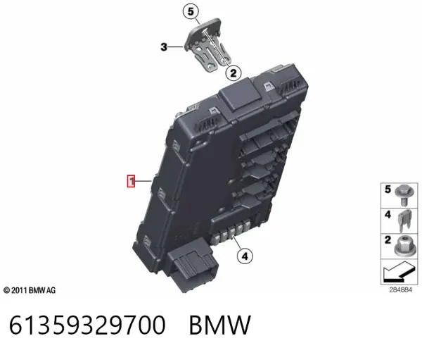 Skrzynka bezpieczników 61359329700 BMW