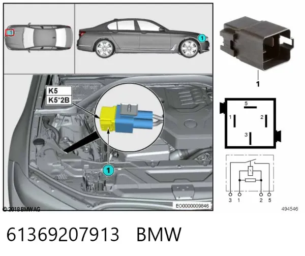  61369207913 BMW