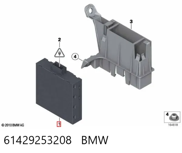 Przetwornik prądu stałego 61429253208 BMW