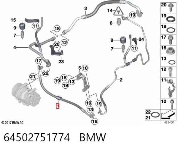  64502751774 BMW