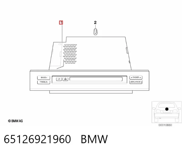  65126921960 BMW