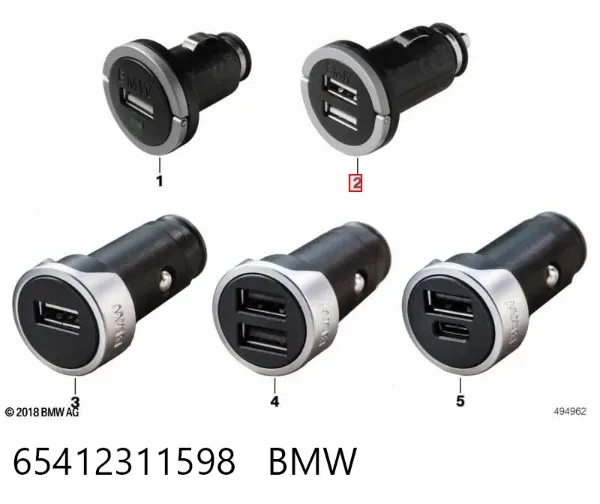  65412311598 BMW