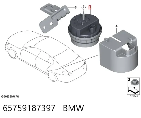  65759187397 BMW