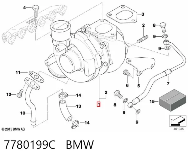Turbina 7780199C BMW