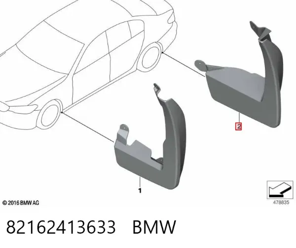  82162413633 BMW