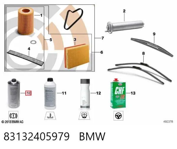 Płyn hamulcowy 83132405979 BMW