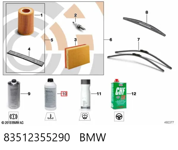 Ciecz chłodząca 83512355290 BMW