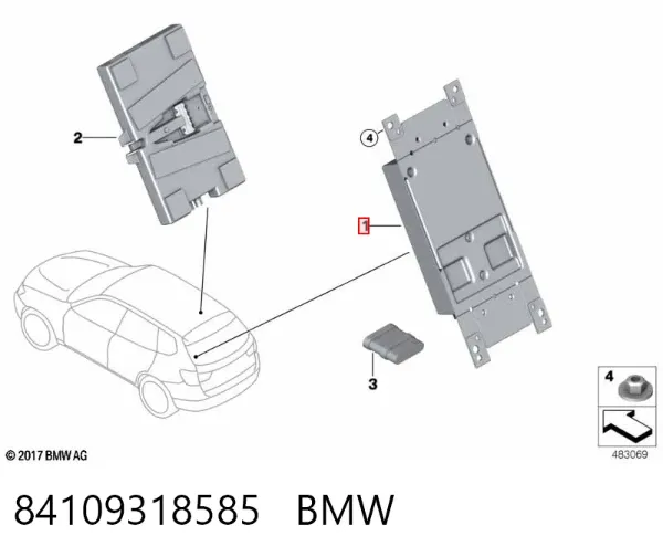  84109318585 BMW