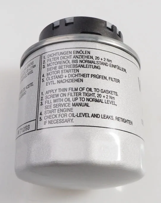 Filtr oleju 03C115561J VAG