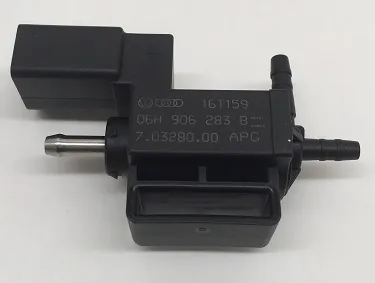 Zawór elektromagnetyczny sterowania klapą powietrza wtórnego 06H906283B VAG