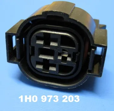 Czujnik temperatury płynu chłodzącego (włączenia wentylatora chłodnicy) 1H0973203 VAG