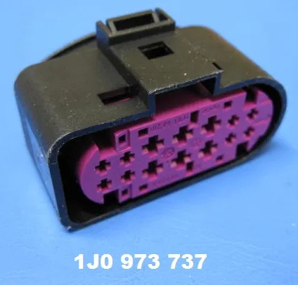 Złącze reflektora 1J0973737 VAG