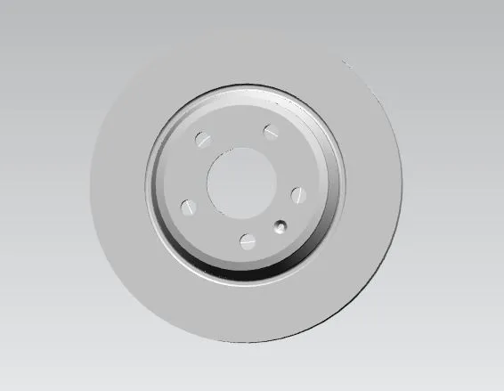 Tarcza hamulcowa tylna 8K0615601M VAG
