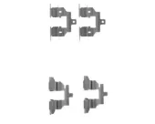 Podkładka przeciwpiskowa mocowania klocków hamulcowych przednia