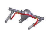 Stabilizator tylny Ford Mondeo IV CA2