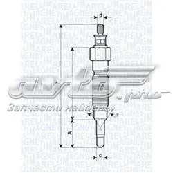 Świeca żarowa UC47A Magneti Marelli